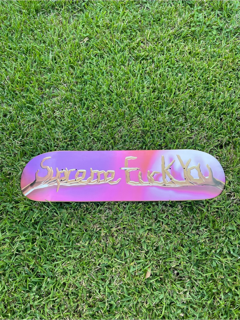 Supreme F*ck You Deck